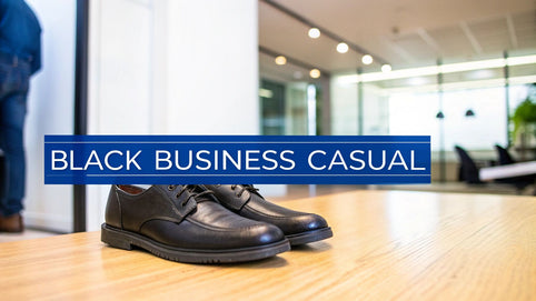 Top Black Business Casual Shoes for Men | Stylish & Comfortable
